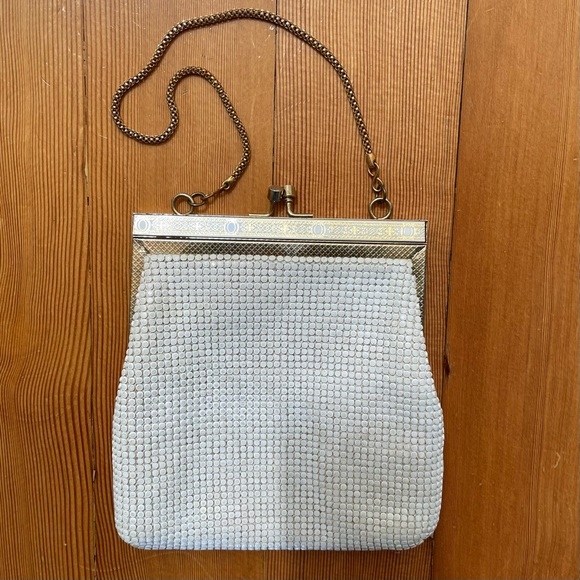 Vintage white evening bag - Picture 2 of 15
